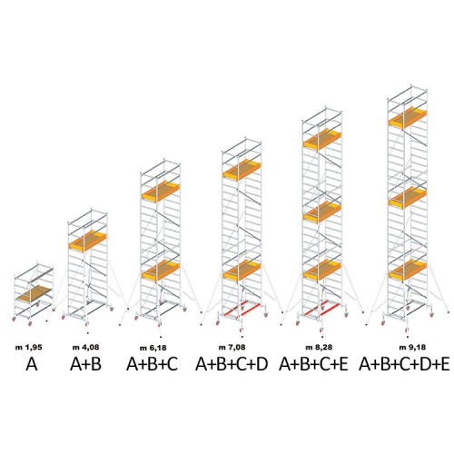 Вишка-тура SVELT MILLENIUM - MODULE A+B+C