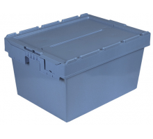 Пластиковий ящик для транспортування 800х600х440 ALC