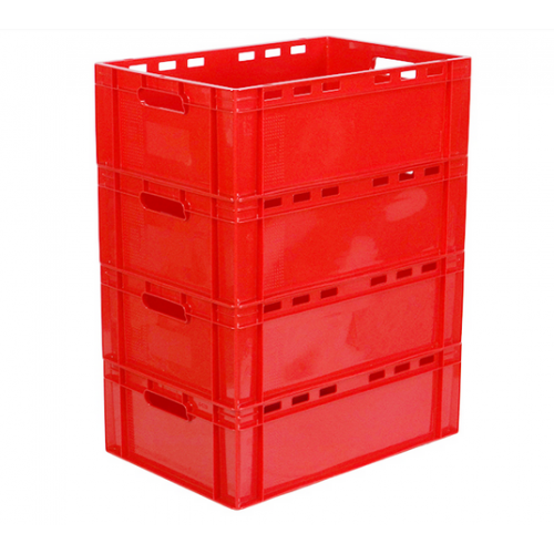 Харчовий пластиковий ящик 600x400x200 (E2) ST6420-1020 Е2